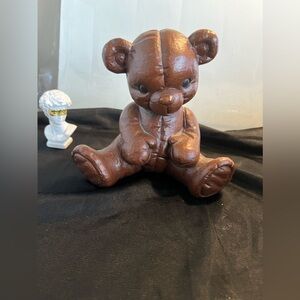 Vintage 1988 Red Mill Teddy Bear Figure, great condition, pecan